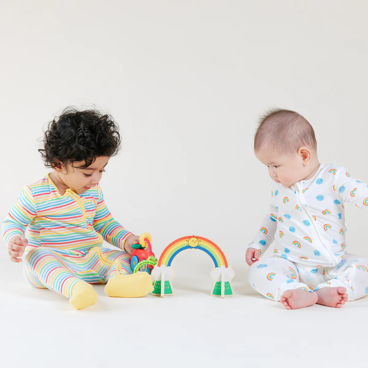 NOTTOOBIG Bamboo Spandex Sleepsuits - Happy Weather-Bebehaus