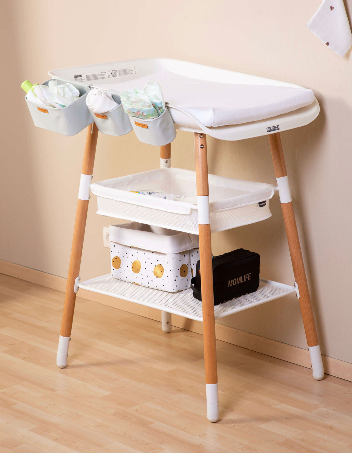 Childhome Evolux Changing Table in Natural-Bebehaus
