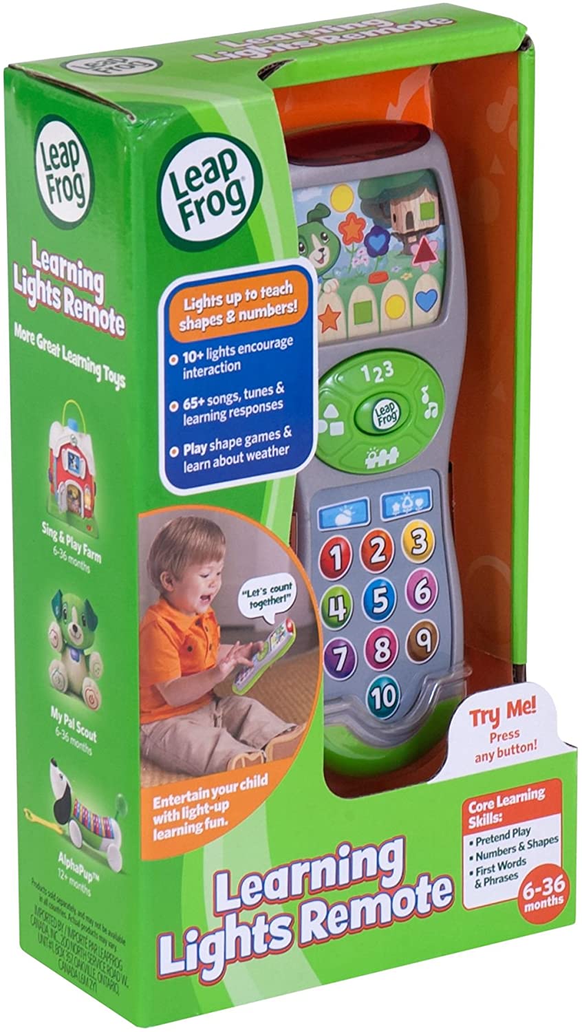 Leap Frog Learning Lights Remote-Bebehaus