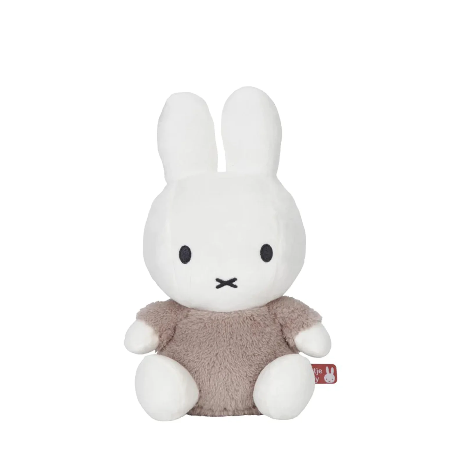 MIFFY Cuddle with Bell 25cm Fluffy Taupe