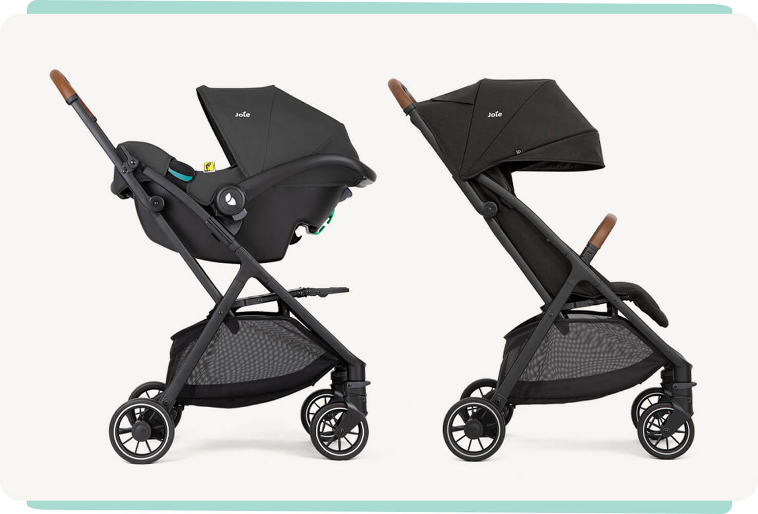 Joie Pact Pro Travel System - Shale