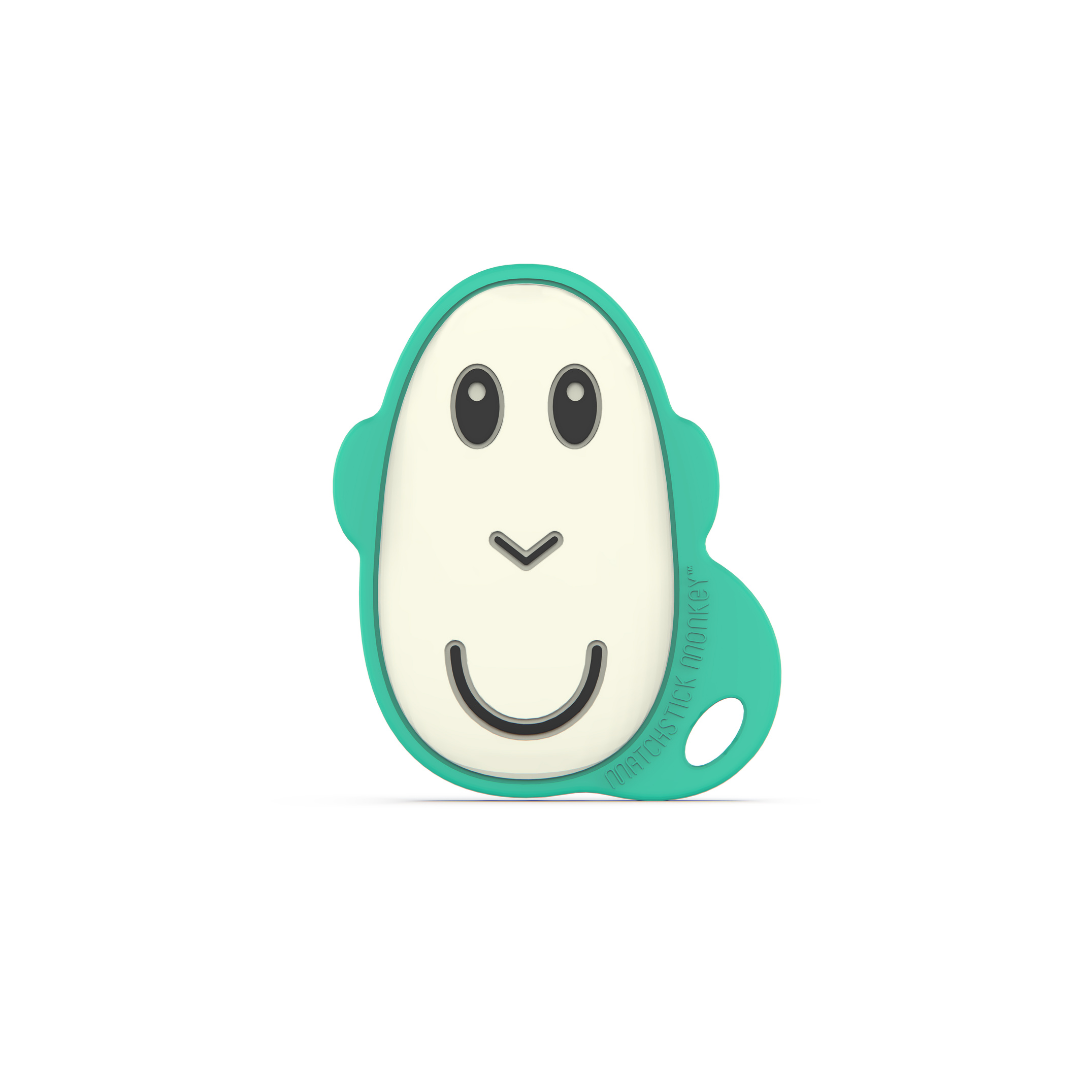 Matchstick Monkey Flat Face Teether-Bebehaus