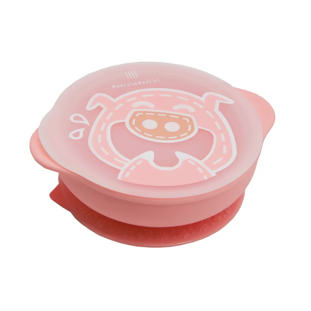 Marcus & Marcus Suction Bowl with Lid-Bebehaus