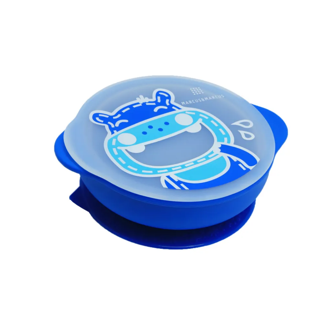 Marcus & Marcus Suction Bowl with Lid-Bebehaus