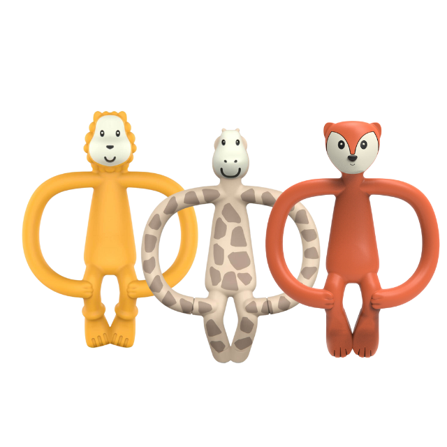 Matchstick Monkey Animal Teether-Bebehaus