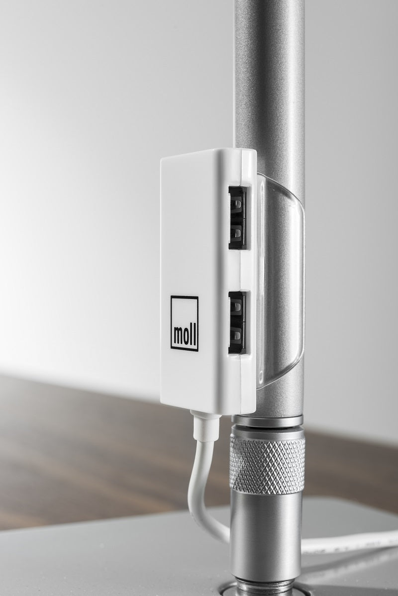 Moll Flexlight Shiny Silver L7-Bebehaus