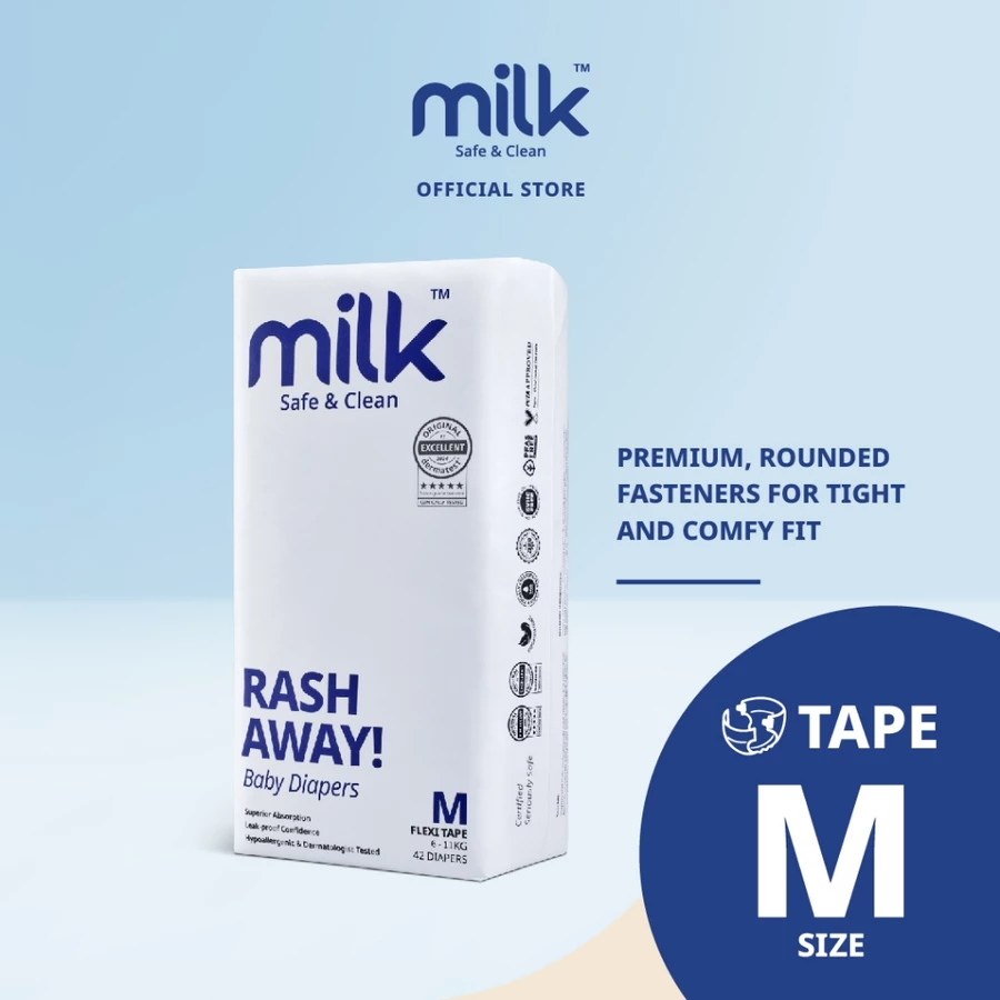 Milk Baby Diaper Flexi Tape