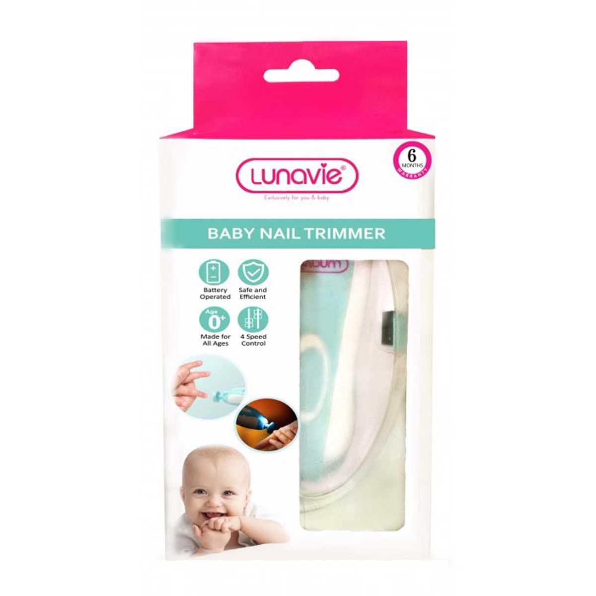 Lunavie Baby Electric Nail Trimmer-Bebehaus