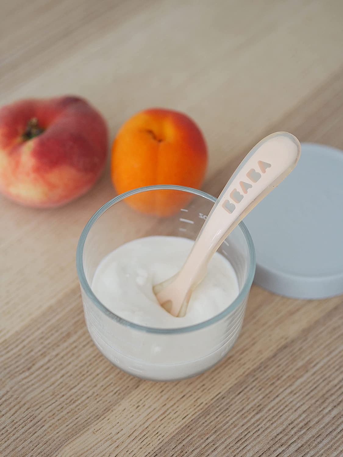 Beaba Ergonomic 2nd Age Silicone Spoon-Bebehaus