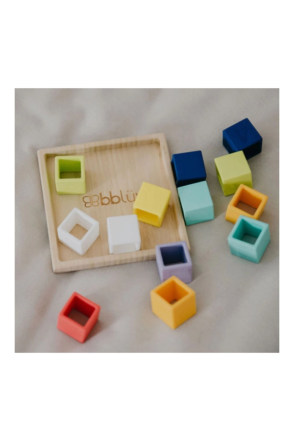 bbluv Blox Silicone Puzzle Toy