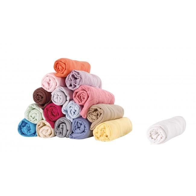 Candide Cotton Fitted Sheet 70x140cm (Blue)-Bebehaus