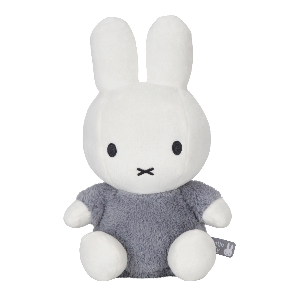 MIFFY Cuddle with Bell 25cm Fluffy Blue