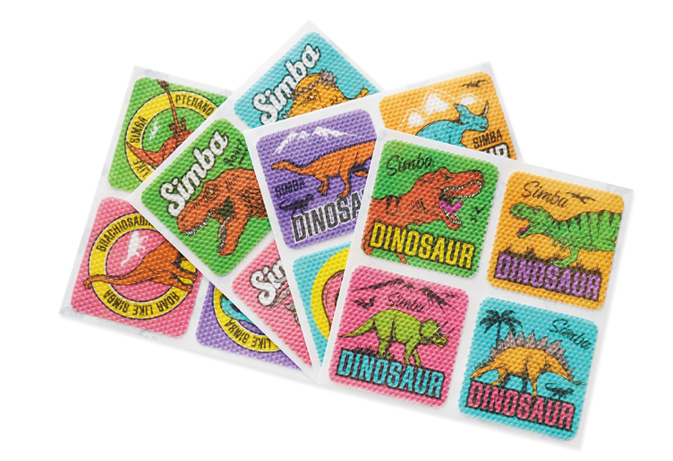 Simba Adventure Mosquito Repellent Sticker Dinosaur (16Pcs)-Bebehaus