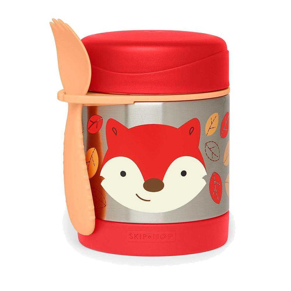 Skip Hop Zoo Insulated Little Kid Food Jar-Bebehaus