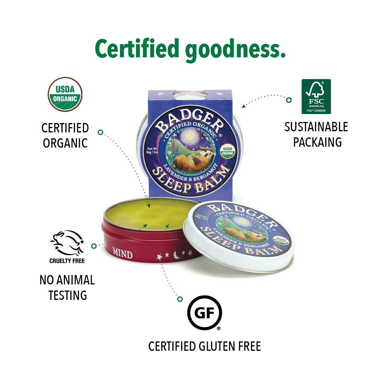 Badger Sleep Balm 0.75oz-Bebehaus