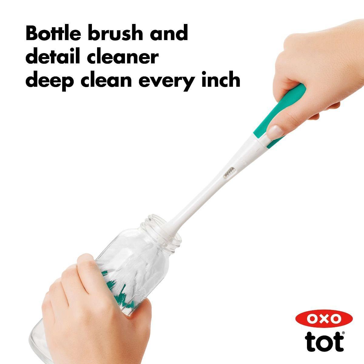 Oxo Tot On The Go Drying Rack Teal-Bebehaus