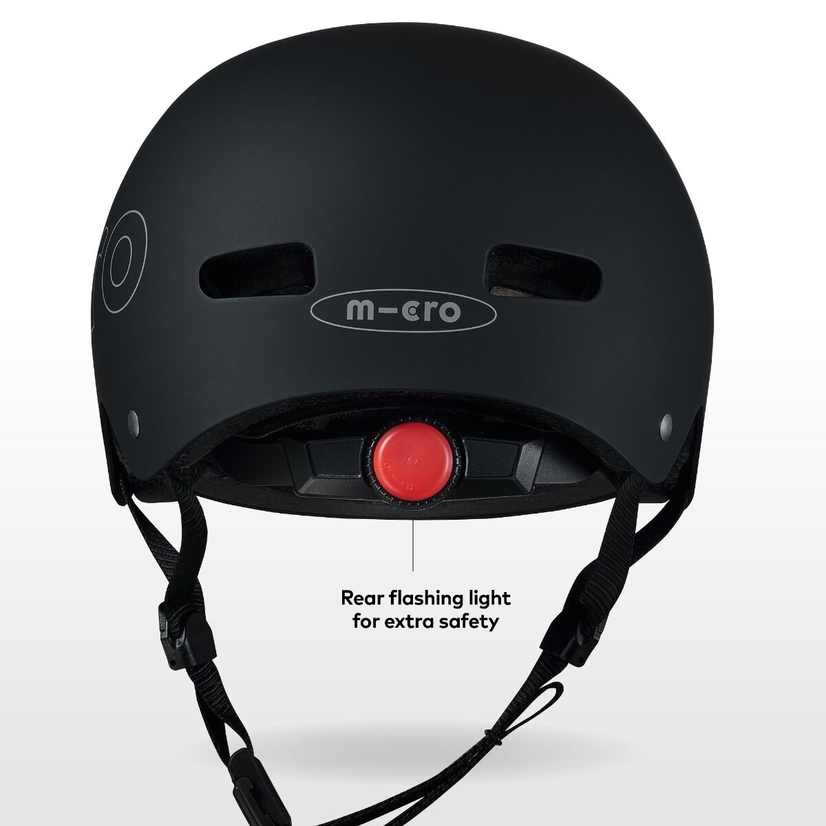 Micro Helmet Black - Medium-Bebehaus
