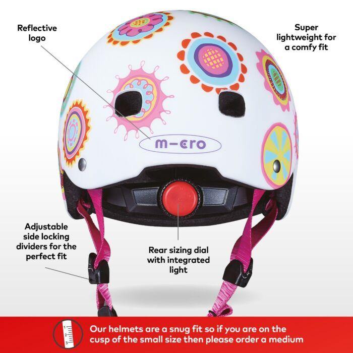Micro Helmet Doodle Dot V2-Bebehaus