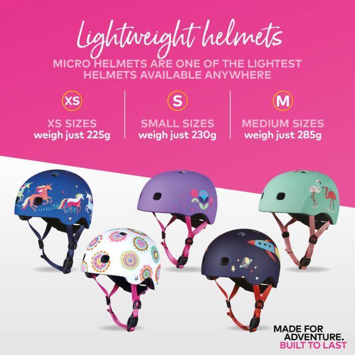 Micro Helmet Doodle Dot V2-Bebehaus