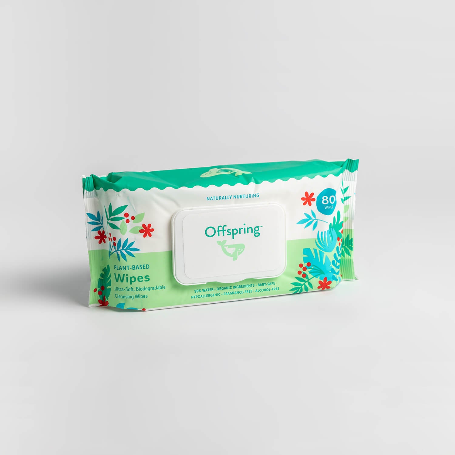 Offspring Baby Wipes (20 or 80pcs)-Bebehaus