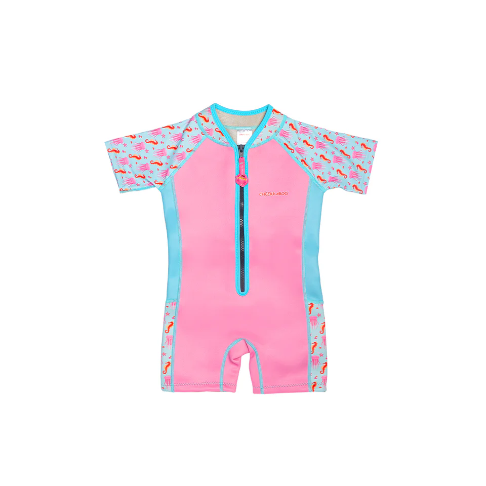 Cheekaaboo Wobbie Suit Pink/Jellyfish