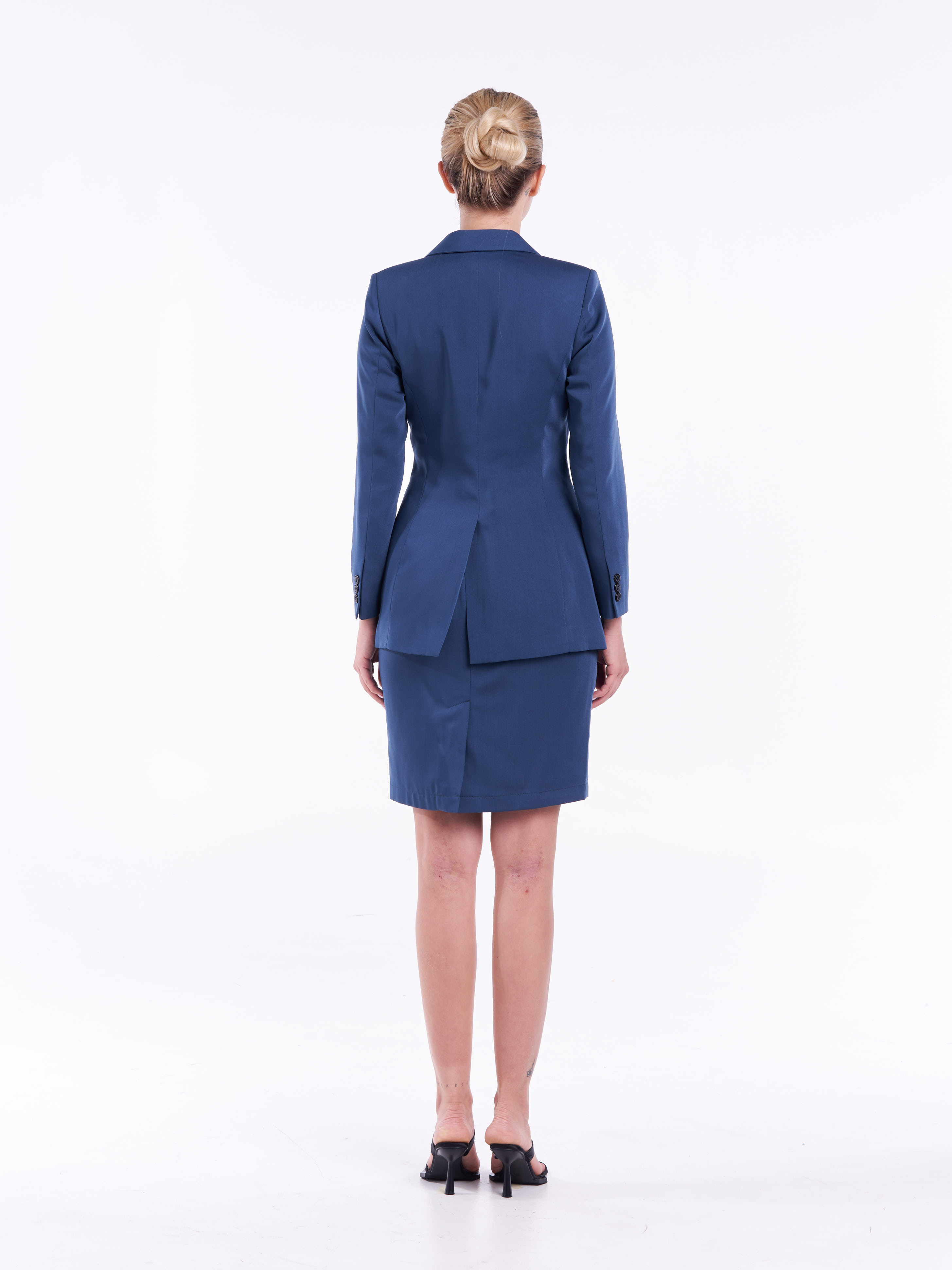 Classique Pencil Skirt [Sapphire Blue]