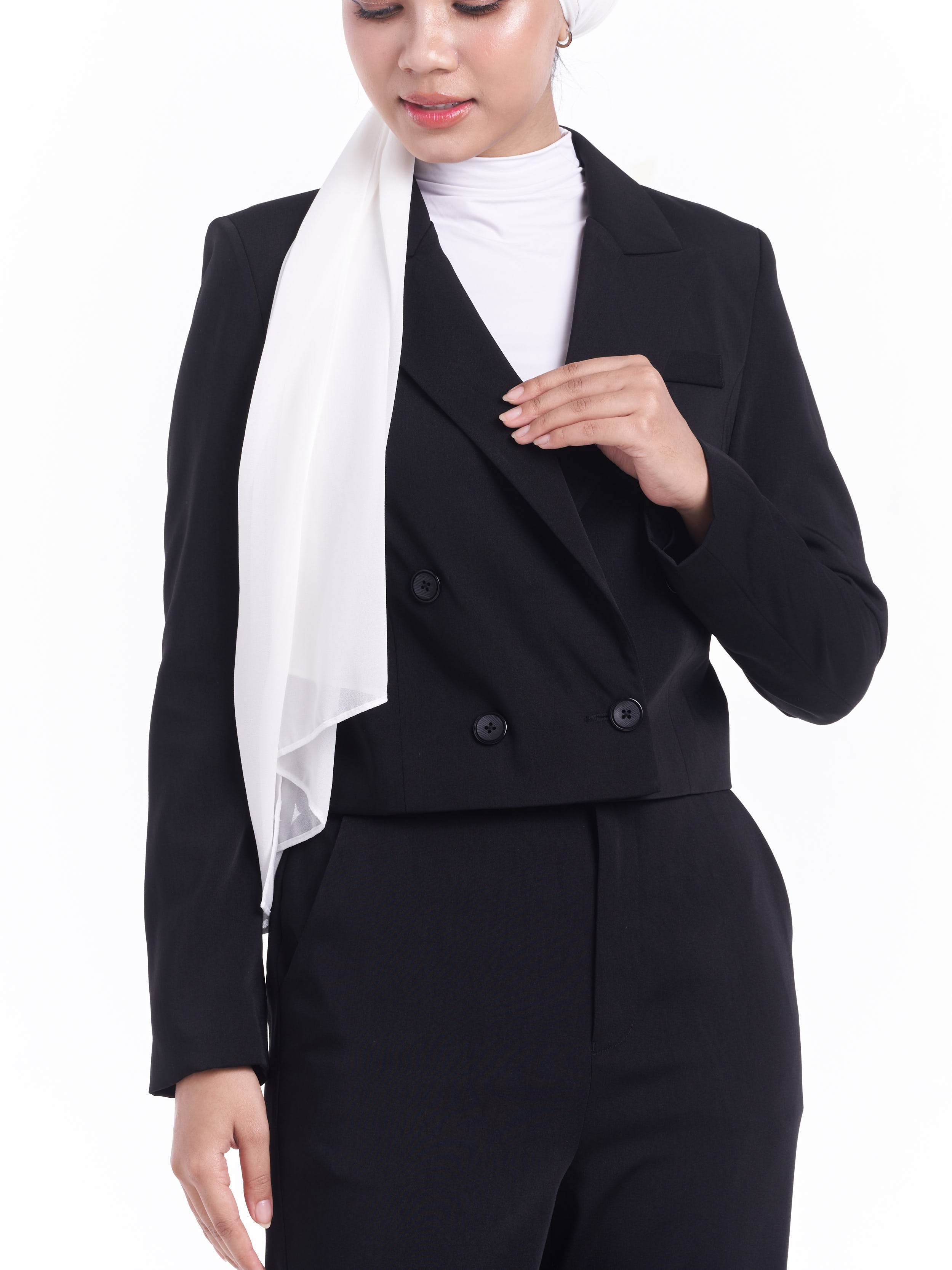 Maya Short Blazer [Classic Black]