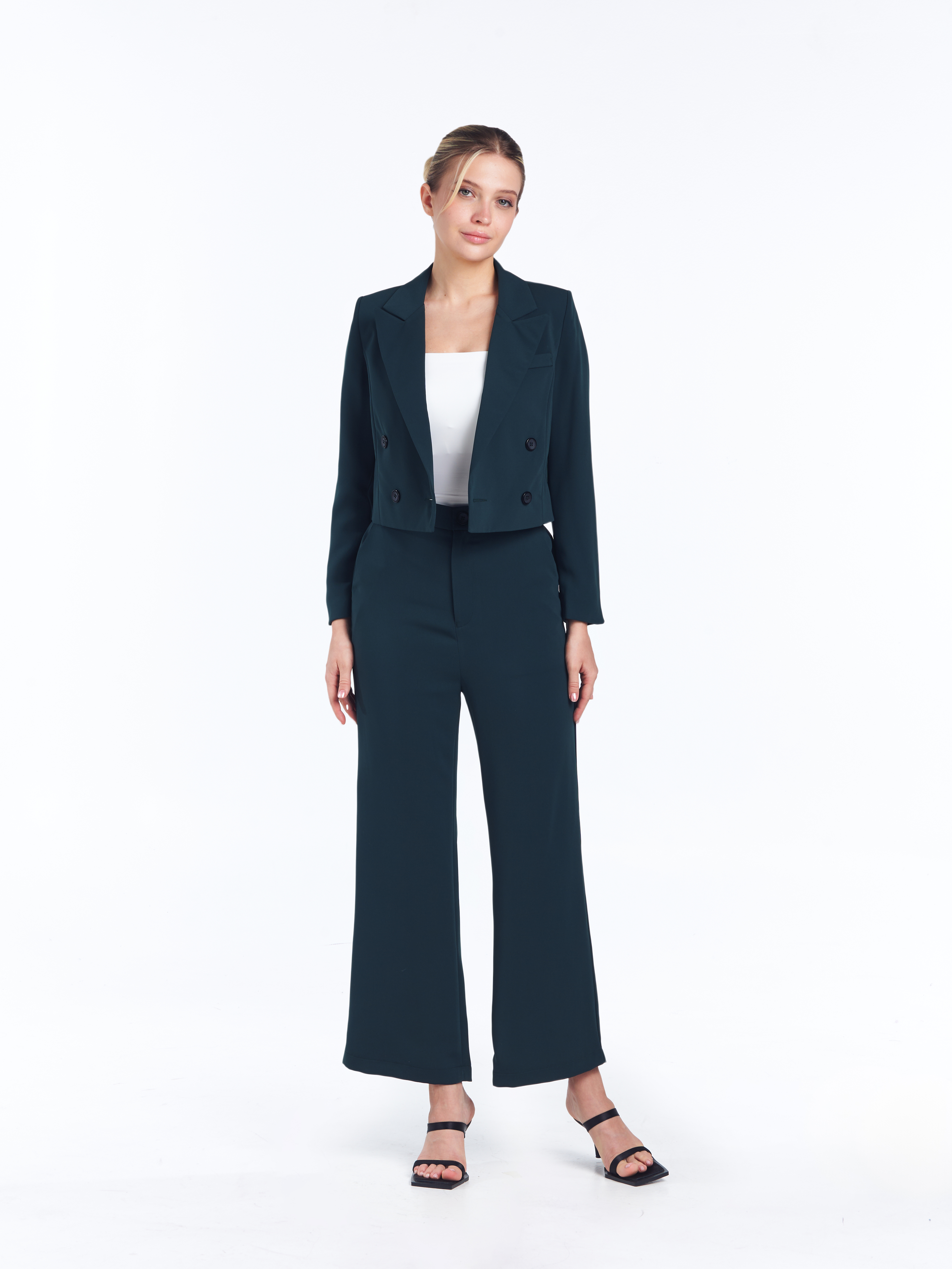 Willow Short Blazer [Hunter Green]