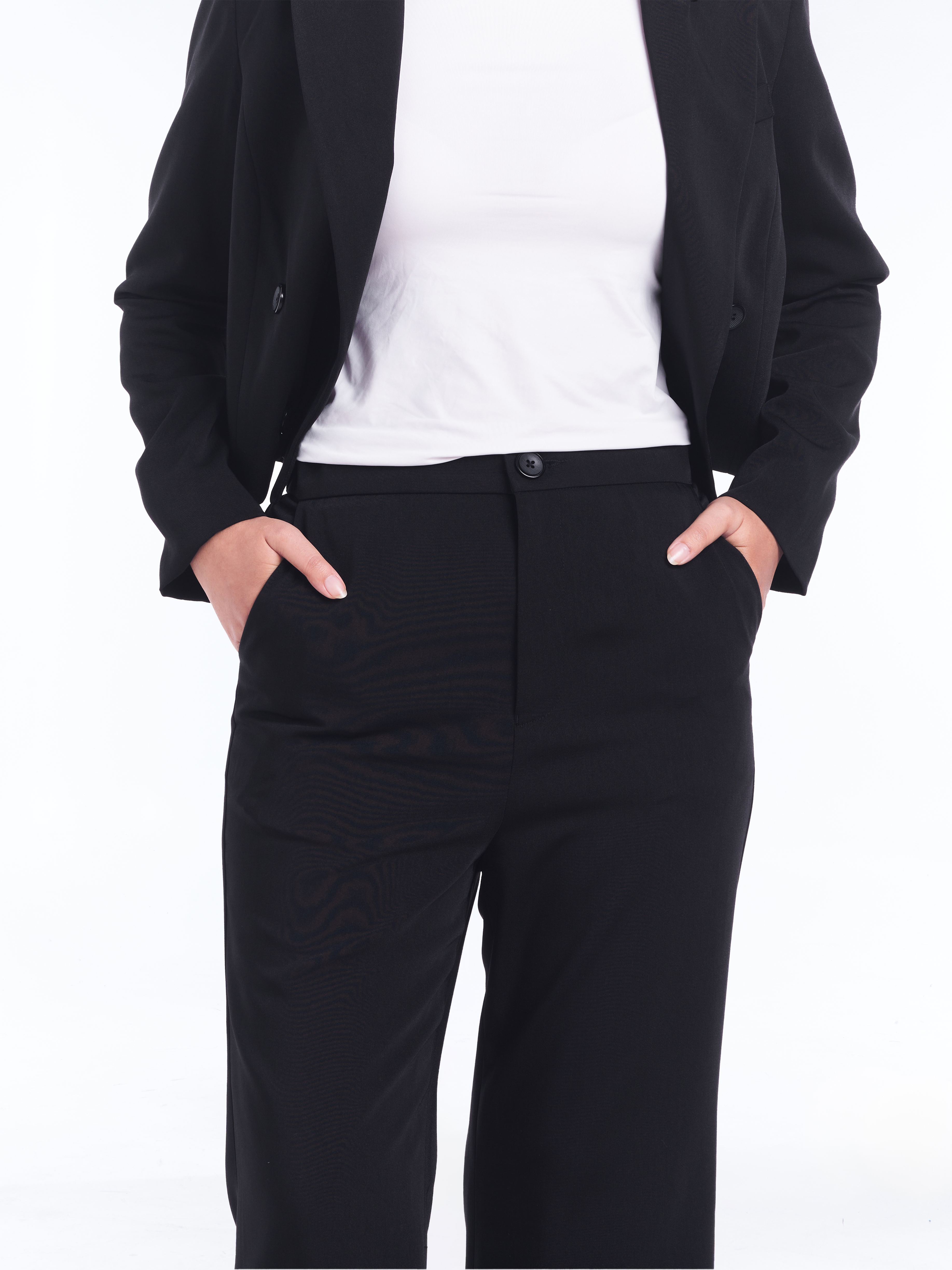 Maya High Waist Pants [Classic Black]