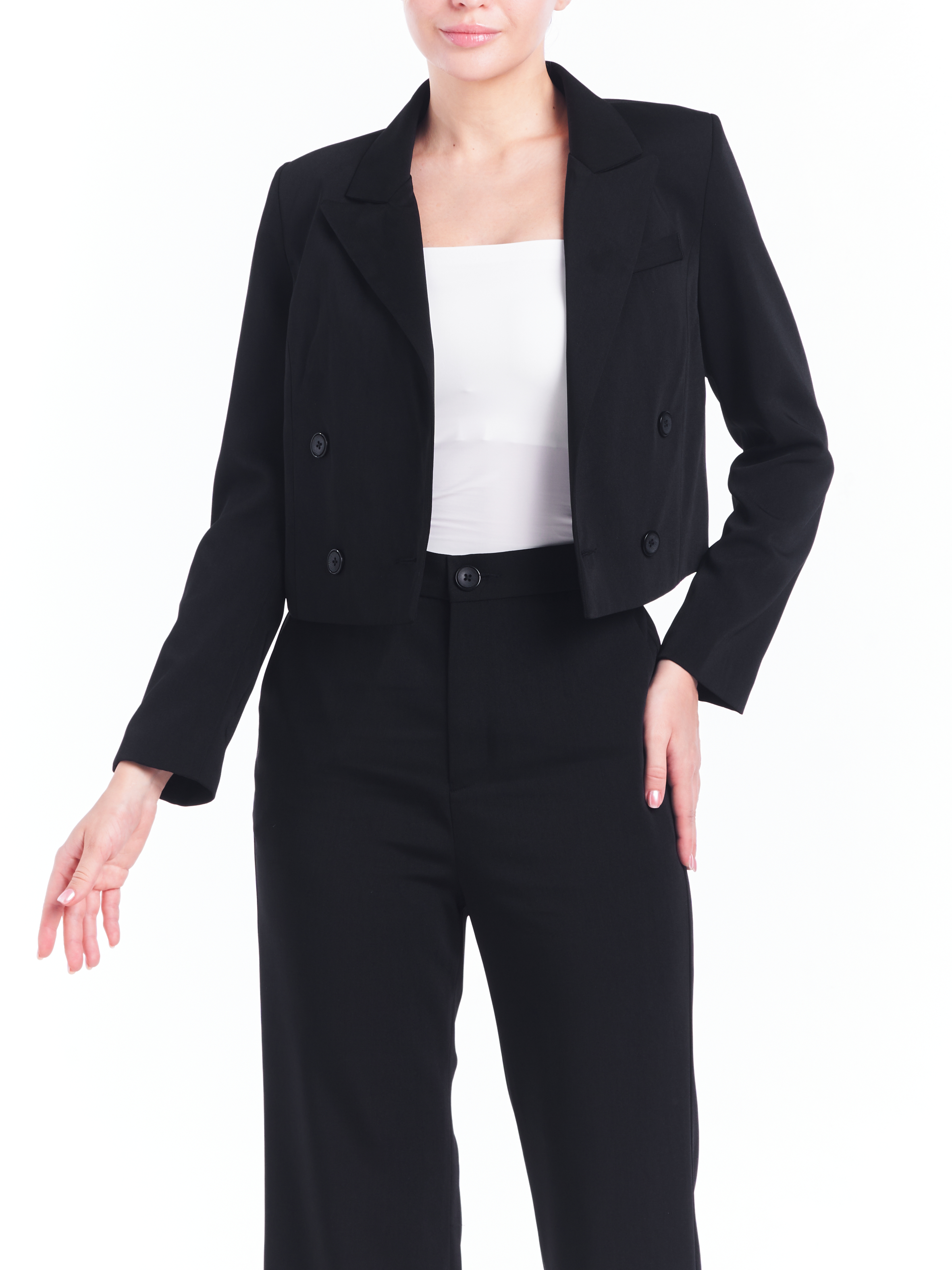 Maya High Waist Pants [Classic Black]