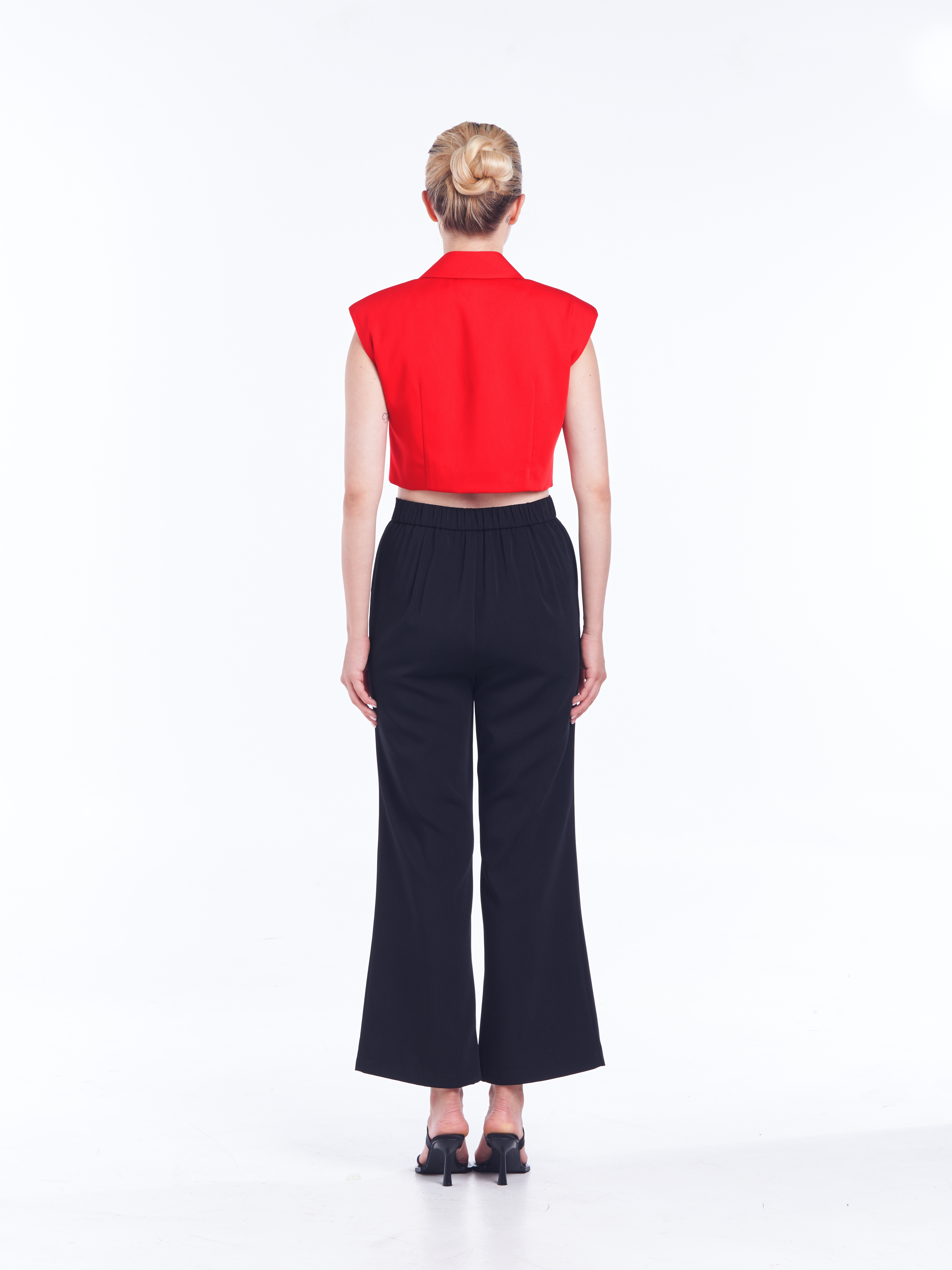 Iverlyn Blazer Top [Chili Red]