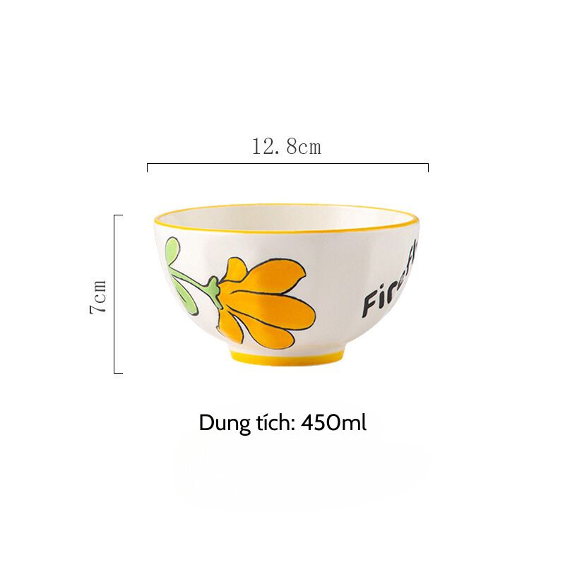 Bát nhỡ Firefly 12.8x7cm (450ml)