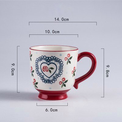 Cốc cherry chân cao 400ml