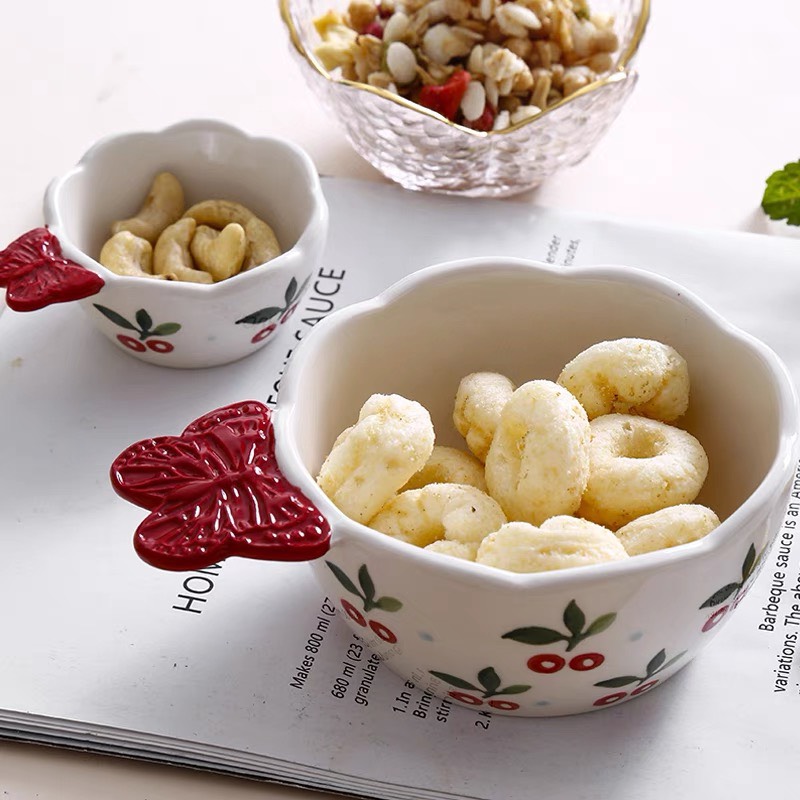 Bát bướm cherry lớn 200ml