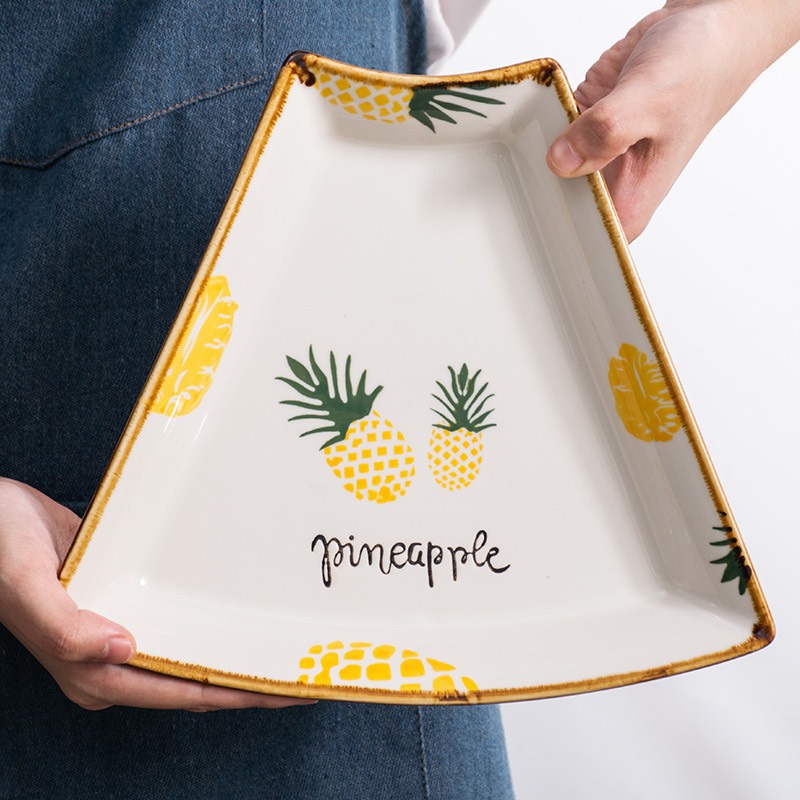 Đĩa quạt dứa 21x24x3cm