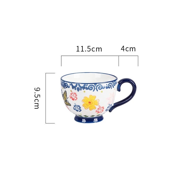 Cốc ăn súp Spring Garden 500ml