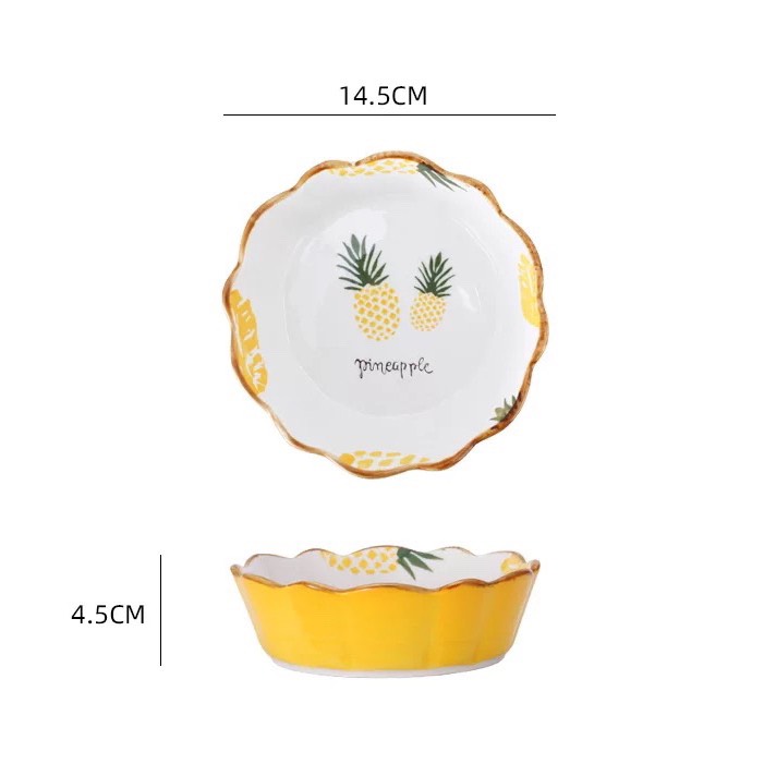 Bát cánh hoa dứa 14.5x4.5cm