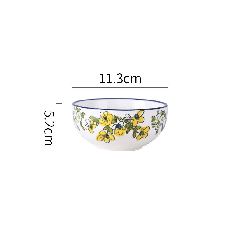 Bát ăn cơm hoa cải vàng (36/T)