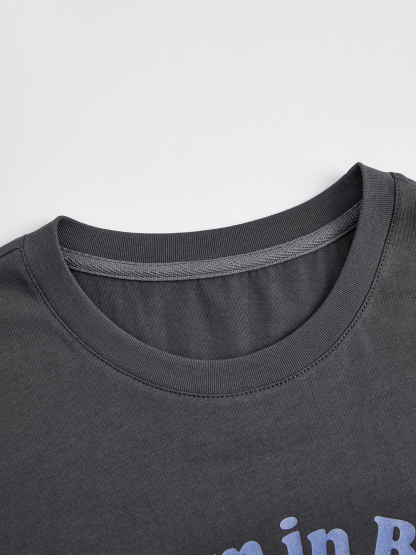 Bloom in Blue T-shirt