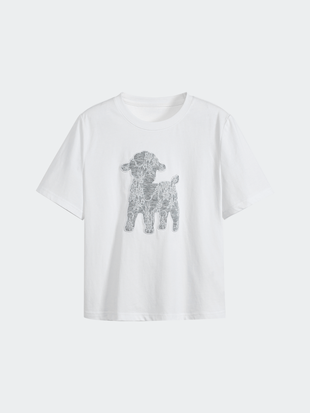 Floral Sheep T-shirt