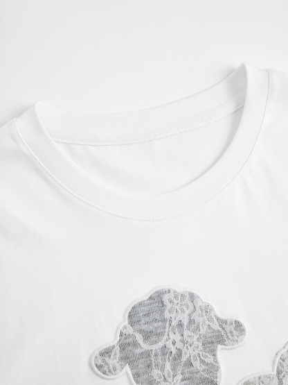 Floral Sheep T-shirt