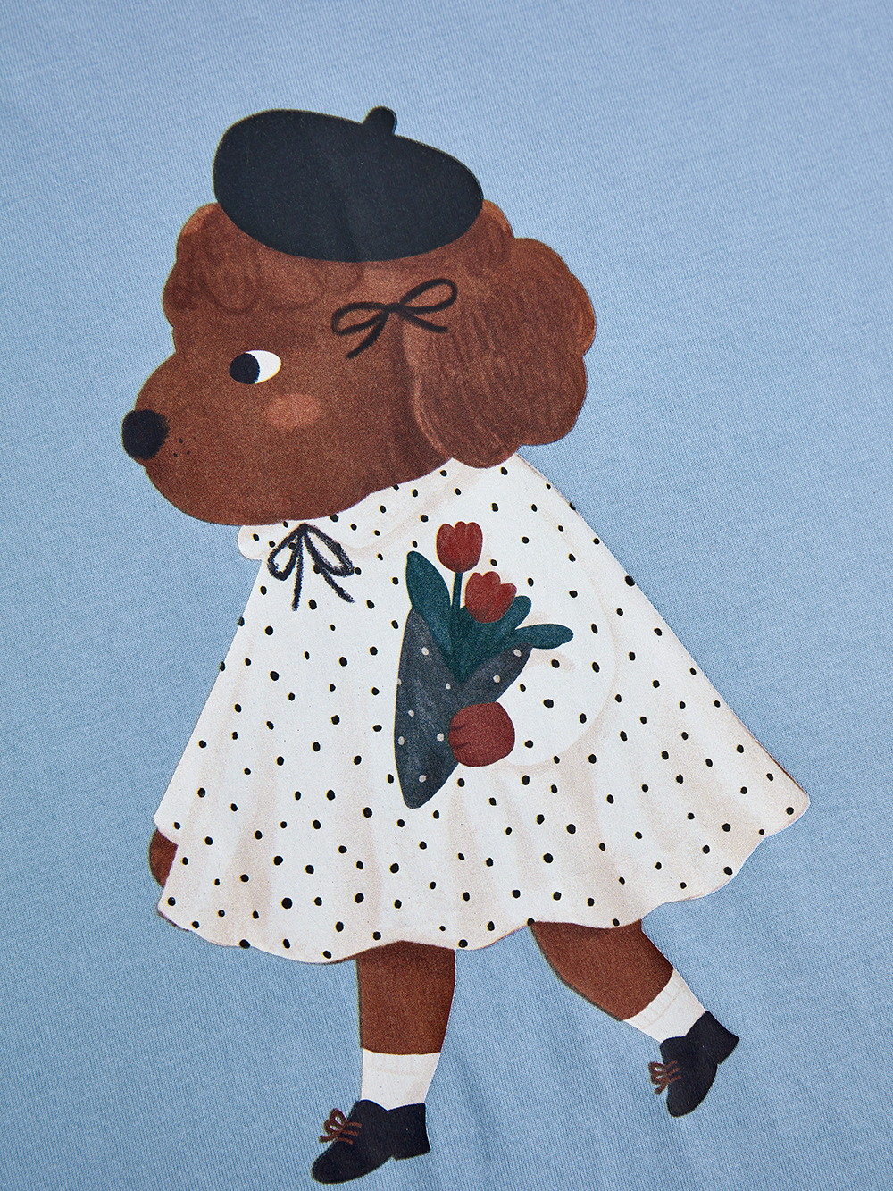 Polka Dot Princess Dog T-shirt