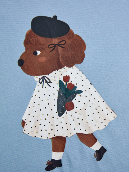 Polka Dot Princess Dog T-shirt
