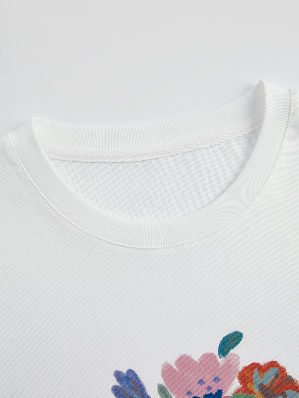 Flower Hat Dog T-shirt