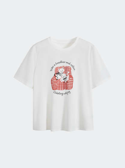 Twin Kitties T-shirt