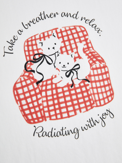 Twin Kitties T-shirt