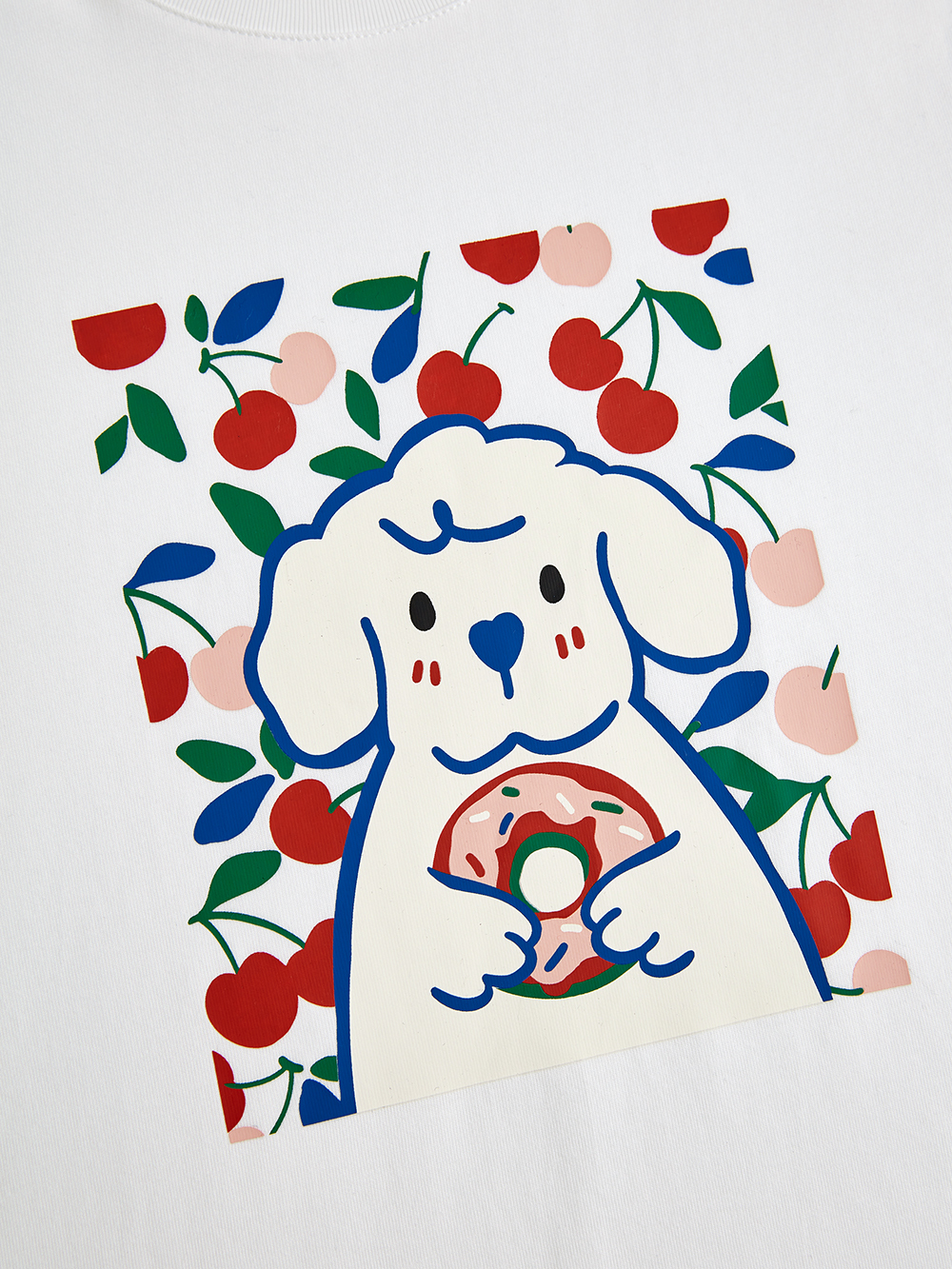 Doughnut Dog Graphic T-shirt