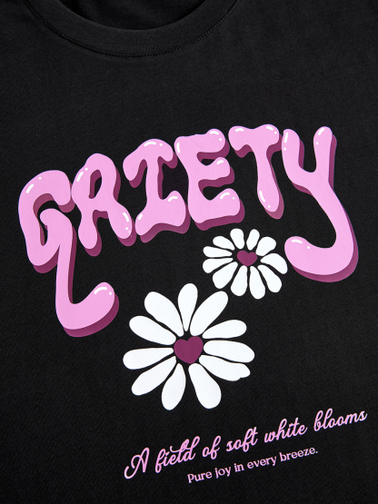 Floral Graphic T-shirt