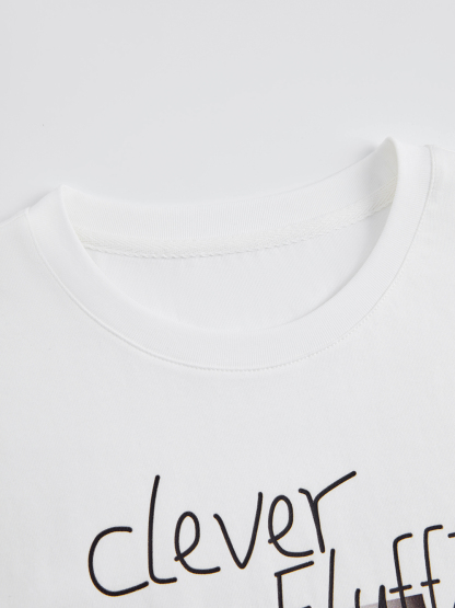 Lovely Fluffy Cat T-shirt