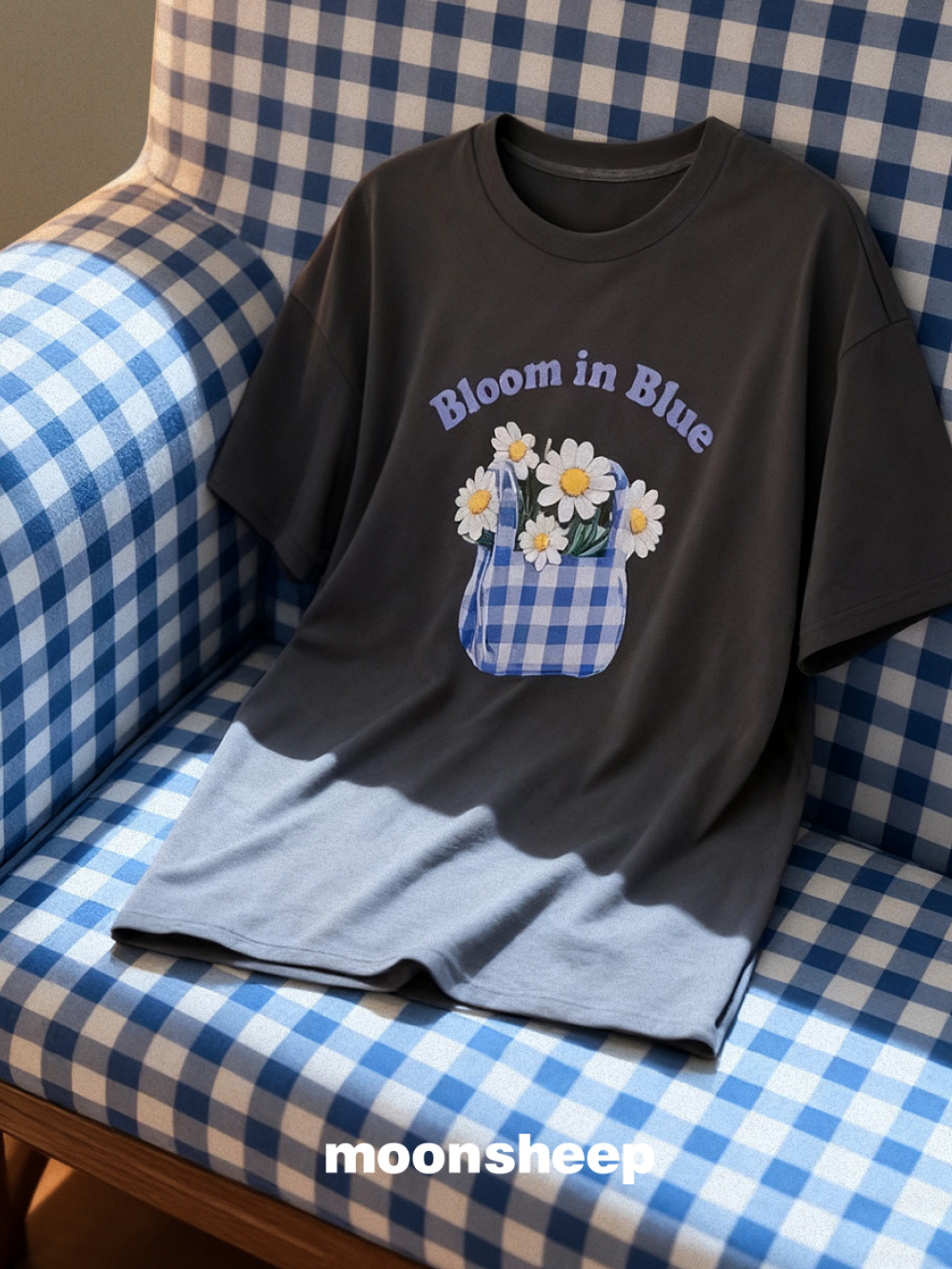 Bloom in Blue T-shirt